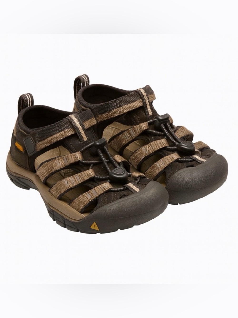 KEEN Newport H2 Boys Size 3 Black Closed Toe Sandals Kids Water Shoes